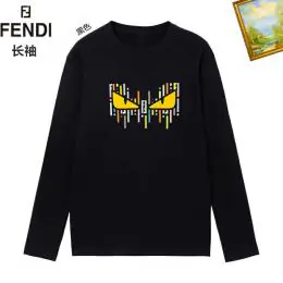 fendi t-shirt manches longues pour unisexe s_1260457